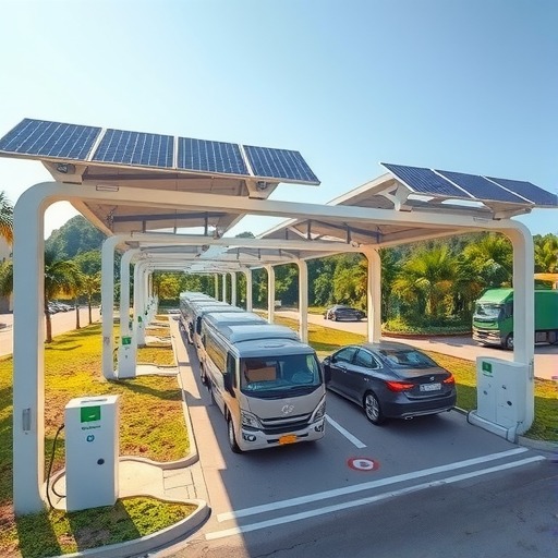 海南儋州建成南方电网最大重卡光储超充站 - 兰州联臻能源网