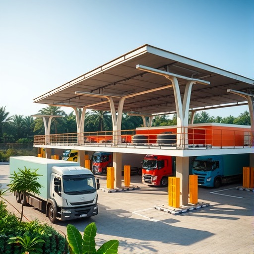 海南儋州建成南方电网最大重卡光储超充站 - 兰州联臻能源网