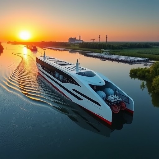 淮河首艘纯甲醇动力船舶成功下水 - 兰州联臻能源网