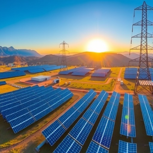 中国中煤山地光伏项目全容量并网发电 - 兰州联臻能源网