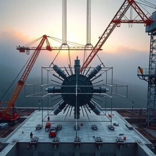 粤港澳大湾区首台变速抽蓄机组转子精准吊装就位 - 兰州联臻能源网