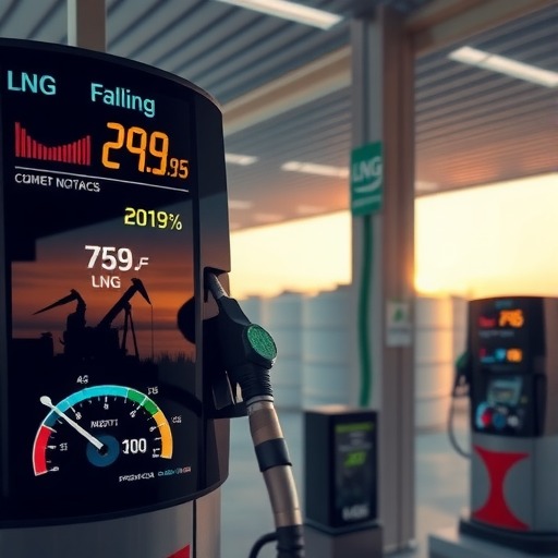 液化天然气市场价格回落，国内油气产品价格普遍下行 - 兰州联臻能源网