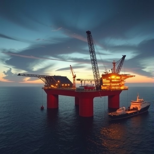 渤海最大海上油气平台完成浮托安装，创区域尺寸重量新纪录 - 兰州联臻能源网