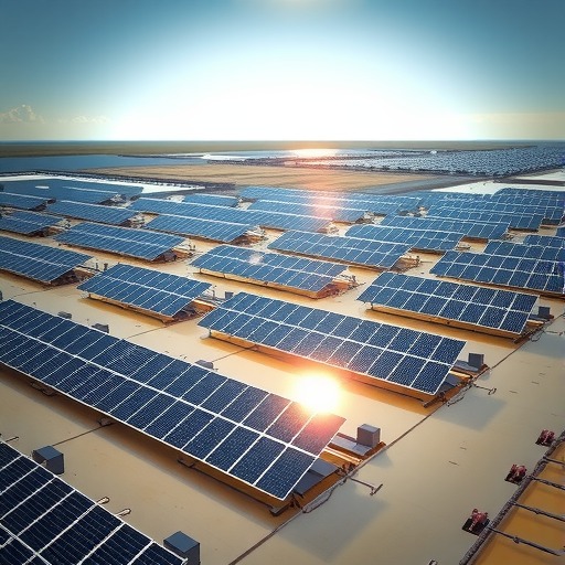 漳浦盐场100MW渔光互补光伏项目成功并网发电 - 兰州联臻能源网