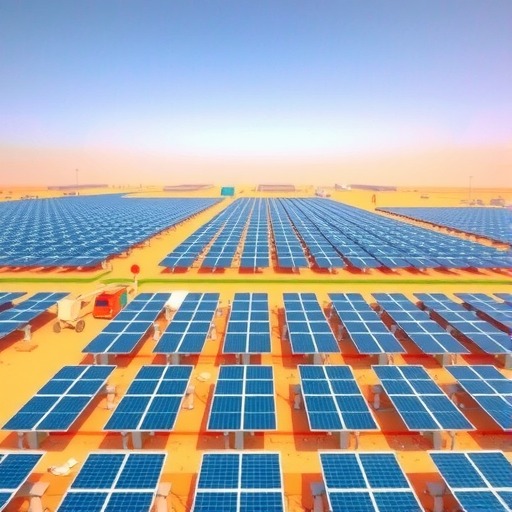 阿布扎比哈兹纳1.5GW光伏电站EPC项目全面启动建设 - 兰州联臻能源网