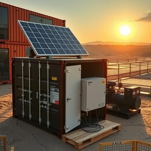 集装箱式光储柴微网方案出海，助力非洲矿区能源转型 - 兰州联臻能源网