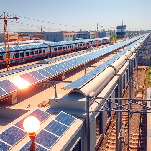 省内轨道交通最大分布式光伏电站全线并网投运，注入绿色动能 - 兰州联臻能源网