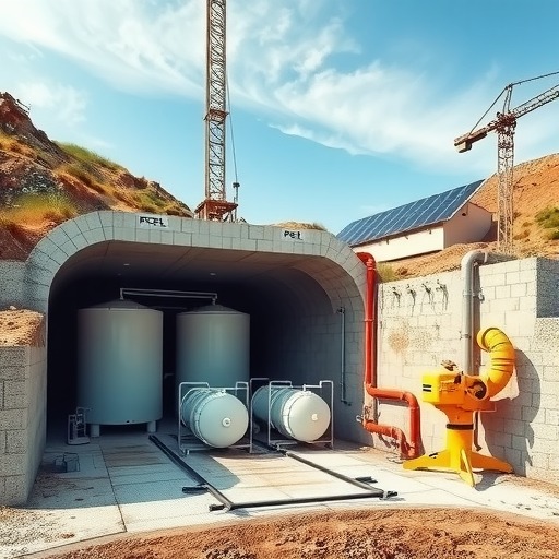 地下分布式储氢技术研发应用基地开工，构建制储加用闭环体系 - 兰州联臻能源网