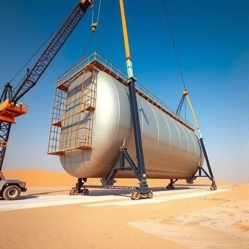 北非最大LNG项目储罐升顶完成，一带一路基建实力再获突破 - 兰州联臻能源网