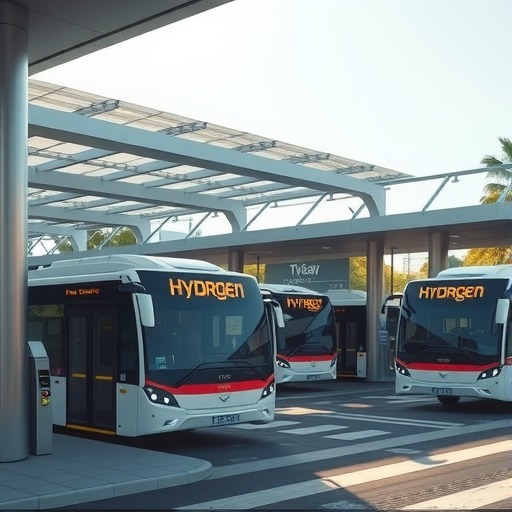 两岸首座氢能站投运推动绿色交通，氢燃料电池公交示范线路开通 - 兰州联臻能源网