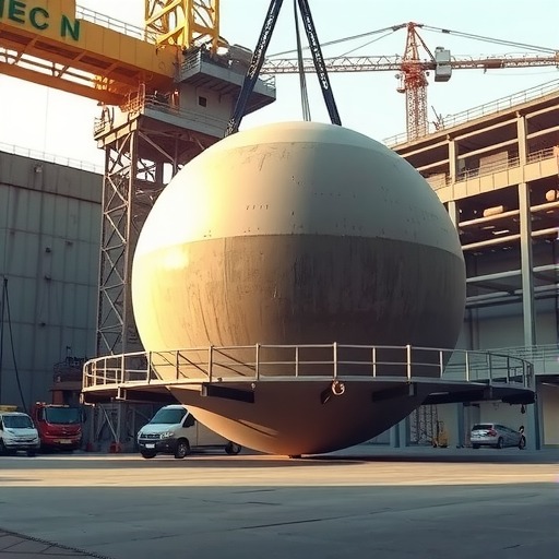 核电建设迎关键进展，机组内穹顶吊装完成转入设备安装阶段 - 兰州联臻能源网