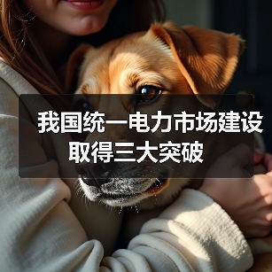 我国统一电力市场建设取得三大突破（图1）