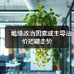 地缘政治因素或主导油价短期走势（图3）