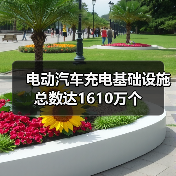 电动汽车充电基础设施总数达1610万个（图4）