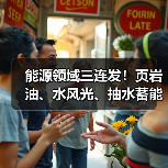 能源领域三连发！页岩油、水风光、抽水蓄能齐突破（图1）