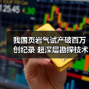 我国页岩气试产破百万创纪录 超深层勘探技术突破(图1) 我国页岩气试产破百万创纪录 超深层勘探技术突破(图1)