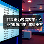甘肃电力现货改革：企业
