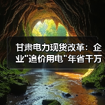 甘肃电力现货改革：企业