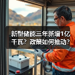 新型储能三年新增1亿千瓦？政策如何推动？（图1）