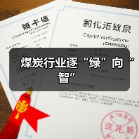 煤炭行业逐“绿”向“智”(图1) 煤炭行业逐“绿”向“智”(图1)