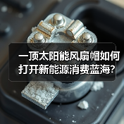 一顶太阳能风扇帽如何打开新能源消费蓝海?(图2) 一顶太阳能风扇帽如何打开新能源消费蓝海?(图2)