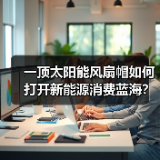 一顶太阳能风扇帽如何打开新能源消费蓝海?(图4) 一顶太阳能风扇帽如何打开新能源消费蓝海?(图4)