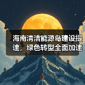 海南清洁能源岛建设提速,绿色转型全面加速(图1) 海南清洁能源岛建设提速,绿色转型全面加速(图1)