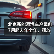 北京新能源汽车产量前7月超去年全年,释放哪些信号?(图4) 北京新能源汽车产量前7月超去年全年,释放哪些信号?(图4)
