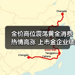 金价高位震荡黄金消费热情高涨 上市金企业绩集体飘红（图2）