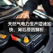 天然气电力生产增速加快，背后原因解析 - 兰州联臻能源网