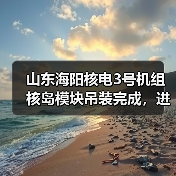 山东海阳核电3号机组核岛模块吊装完成，进入调试阶段（图2）