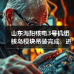 山东海阳核电3号机组核岛模块吊装完成，进入调试阶段（图1）