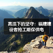 高温下的坚守:福建建设者抢工期保供电(图2) 高温下的坚守:福建建设者抢工期保供电(图2)