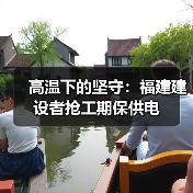 高温下的坚守:福建建设者抢工期保供电(图3) 高温下的坚守:福建建设者抢工期保供电(图3)