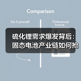 硫化锂需求爆发背后:固态电池产业链如何抢占先机?(图4) 硫化锂需求爆发背后:固态电池产业链如何抢占先机?(图4)