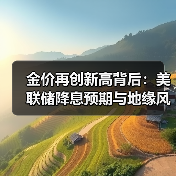 金价再创新高背后:美联储降息预期与地缘风险推动黄金上涨(图2) 金价再创新高背后:美联储降息预期与地缘风险推动黄金上涨(图2)