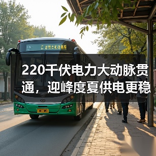 220千伏电力大动脉贯通,迎峰度夏供电更稳?(图2) 220千伏电力大动脉贯通,迎峰度夏供电更稳?(图2)