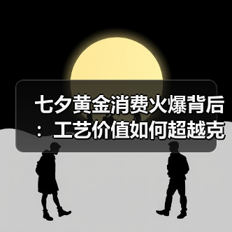 七夕黄金消费火爆背后:工艺价值如何超越克重?(图3) 七夕黄金消费火爆背后:工艺价值如何超越克重?(图3)