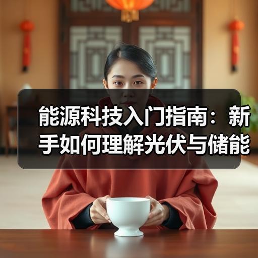 能源科技入门指南：新手如何理解光伏与储能的核心原理 - 玄熵兰州联臻能源网