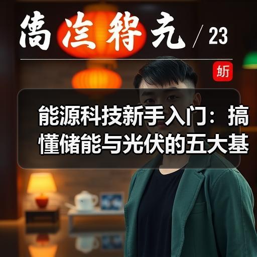 能源科技新手入门：搞懂储能与光伏的五大基