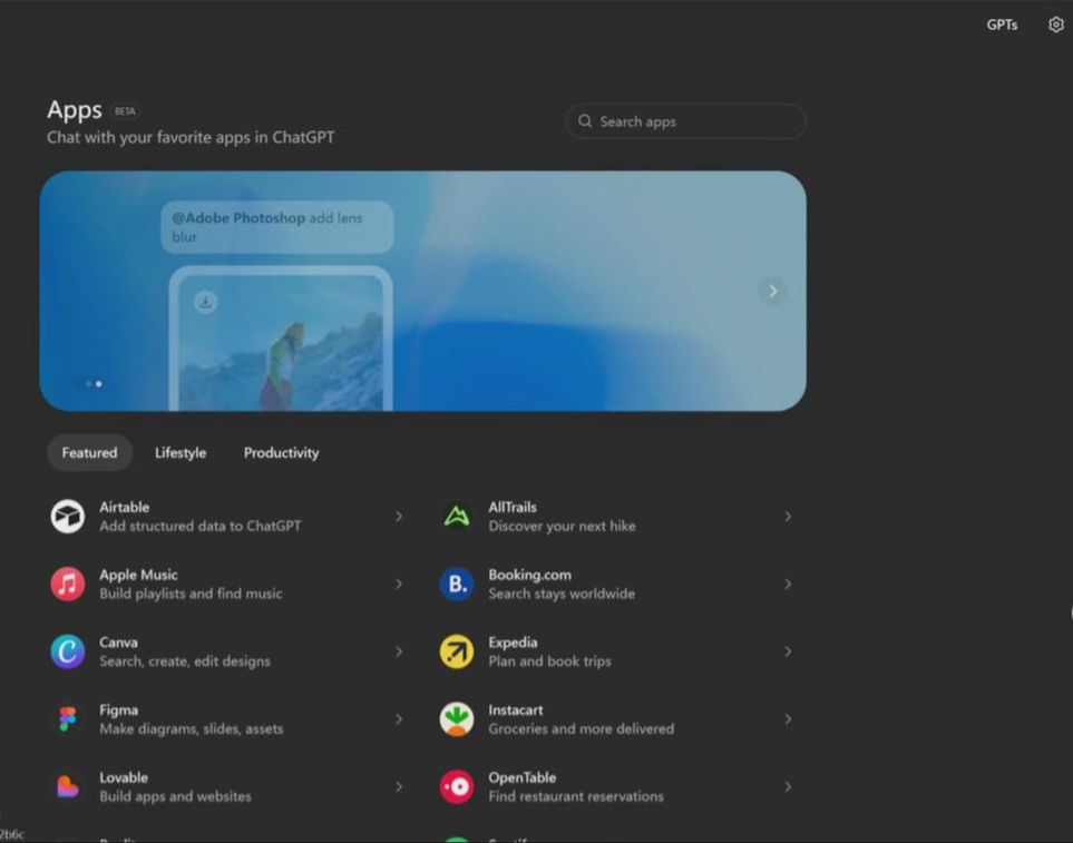 5172cf4aj00t7gc6v000zd000qr00l1p OpenAI:即日起,开发者可向 ChatGPT 提交应用
