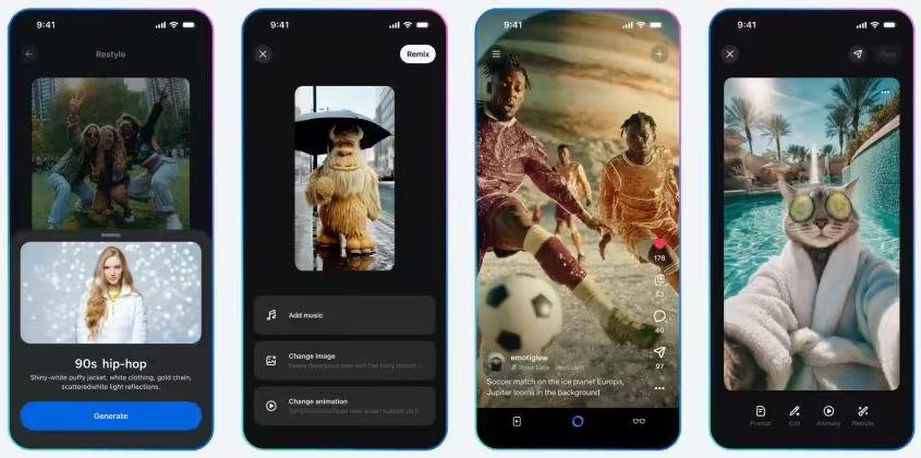 Meta 推出 Vibes 短视频应用，平台所有内容均为 AI 生成 - 兰州联臻能源网