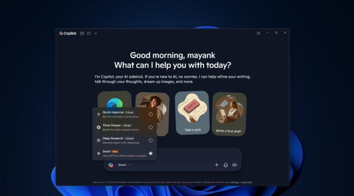微软 Copilot（Win10/11）支持 GPT – 5 智能模式，限制比  - 兰州联臻能源网