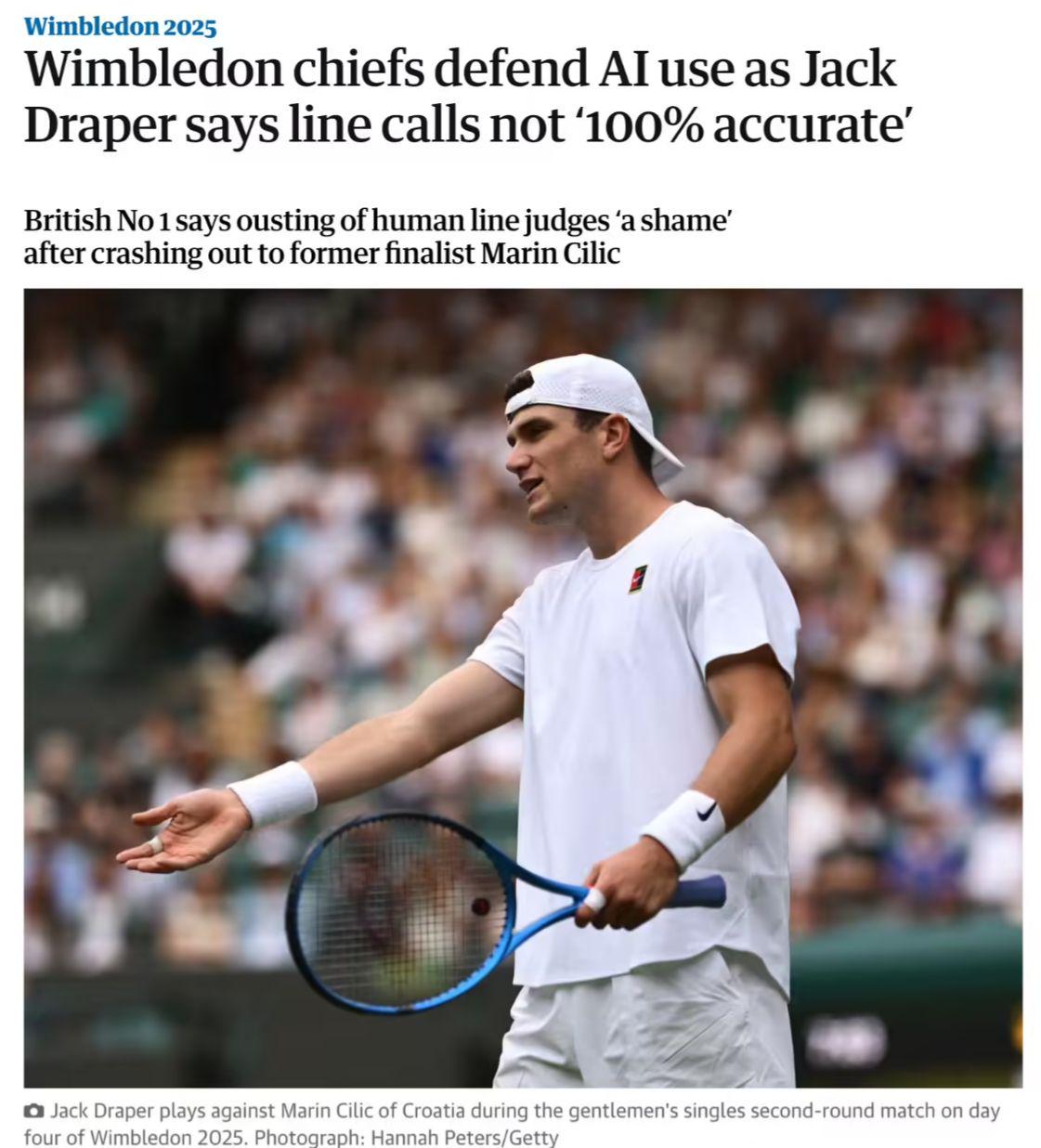 温网使用 AI 判罚引选手不满，组委会回应“系统比人工更可靠” - 兰州联臻能源网