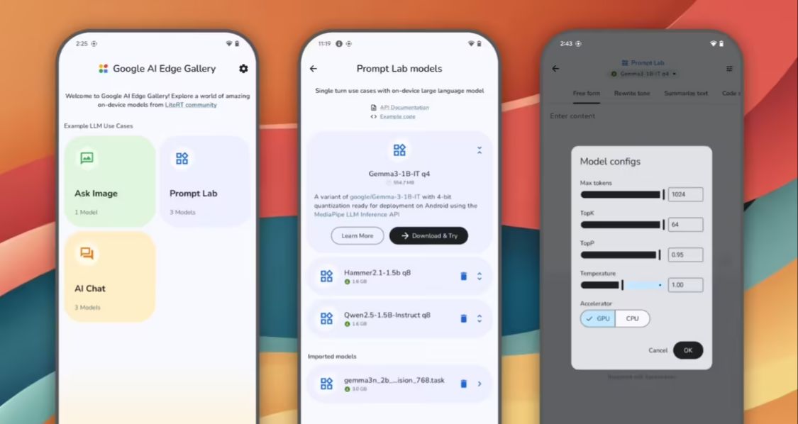 谷歌悄然推出“AI Edge Gallery”应用：可在手机本地运行 AI模型 - 兰州联臻能源网