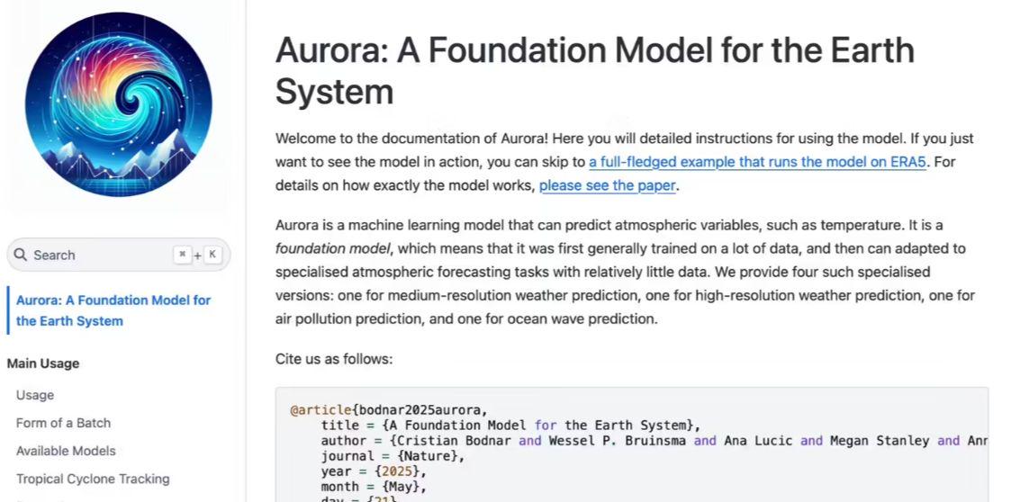 微软开源 Aurora AI 气象预报模型，微调后还可用于洋流 / 空气质量监测 - 兰州联臻能源网