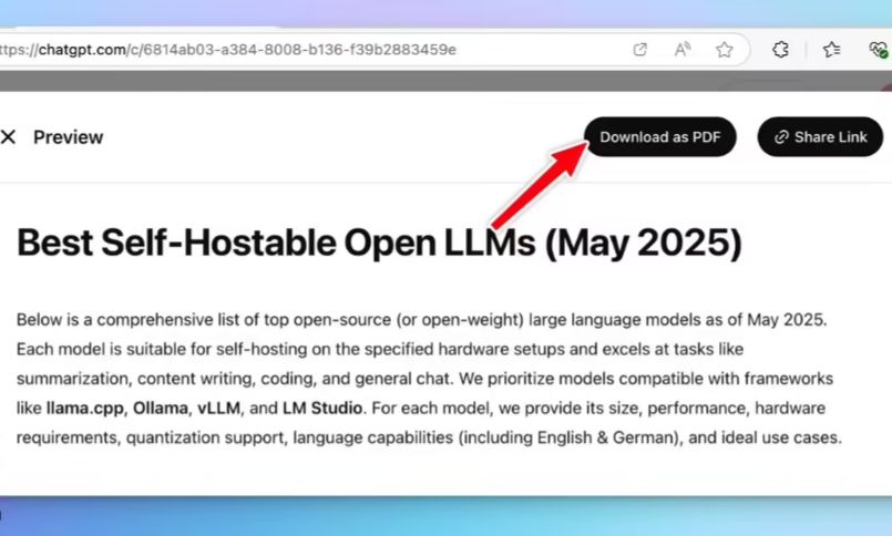 ChatGPT 深度研究新增导出为 PDF 功能，可保留报告格式 - 兰州联臻能源网