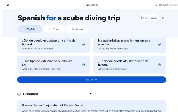 谷歌推出 AI语言练习工具：支持拍照识词、对话练地道口语 - 兰州联臻能源网