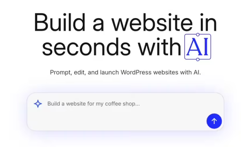 WordPress 推出免费的 AI 网站构建器，几句话就能搭建博客 - 兰州联臻能源网