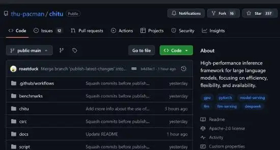清华团队开源大模型推理引擎“赤兔 Chitu”，实现 DeepSeek 推理成本 - 兰州联臻能源网